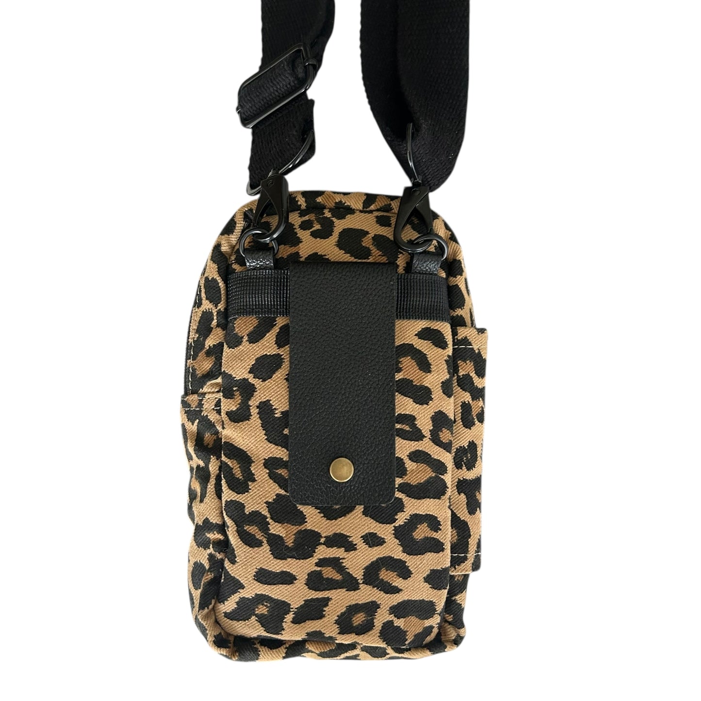 Barcelona bag - sand leopard print