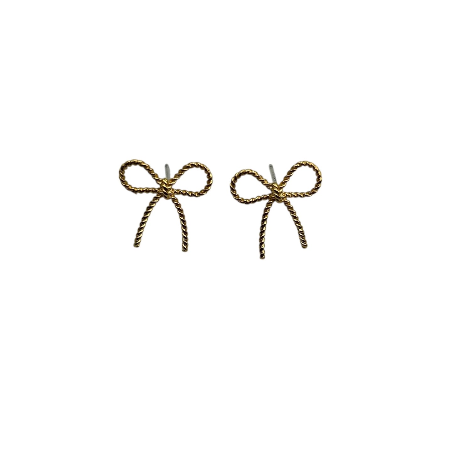 Beaded Bow earrings