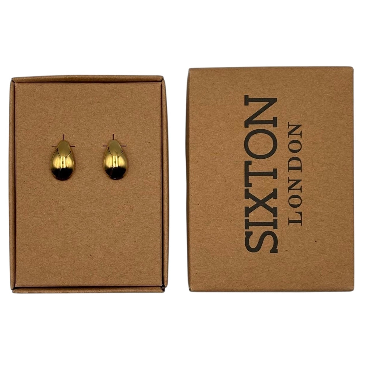 Gold Droplet Earrings
