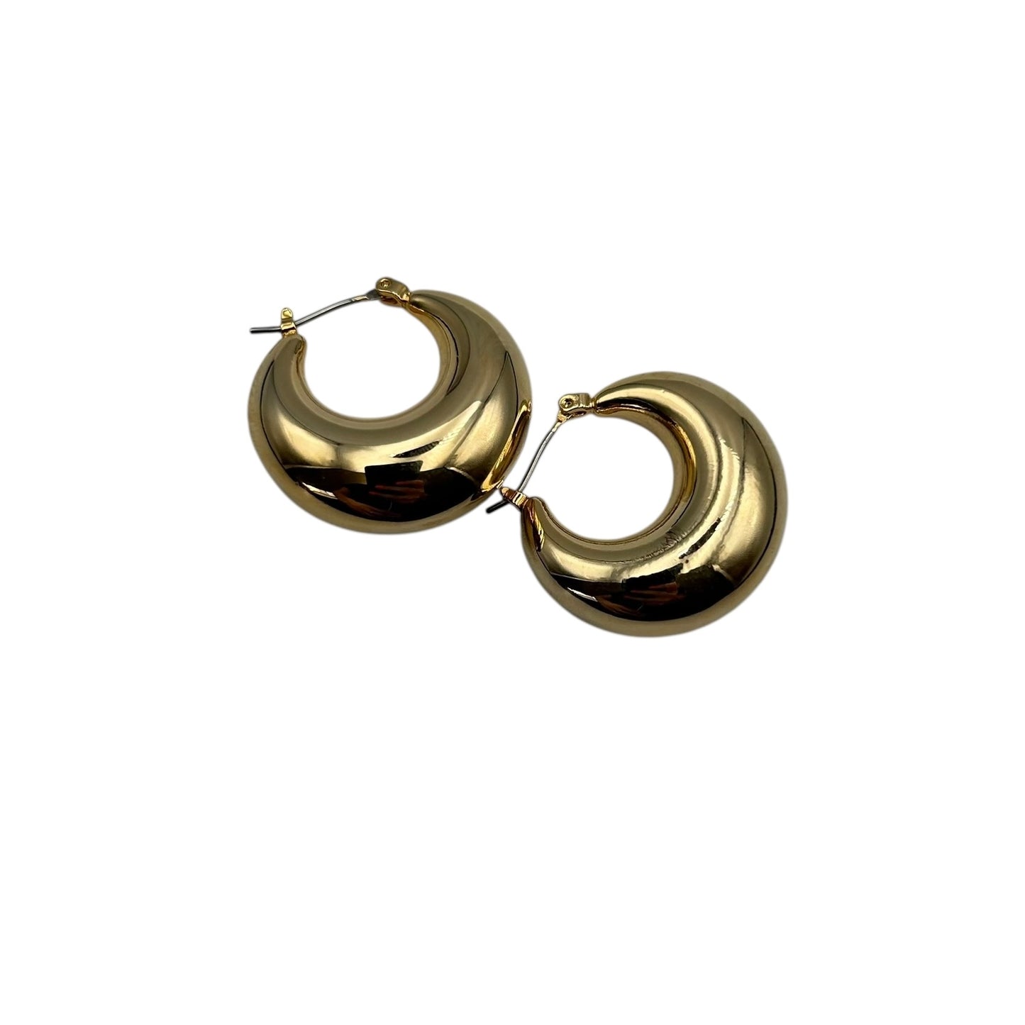 Retro Gold Hoop earrings