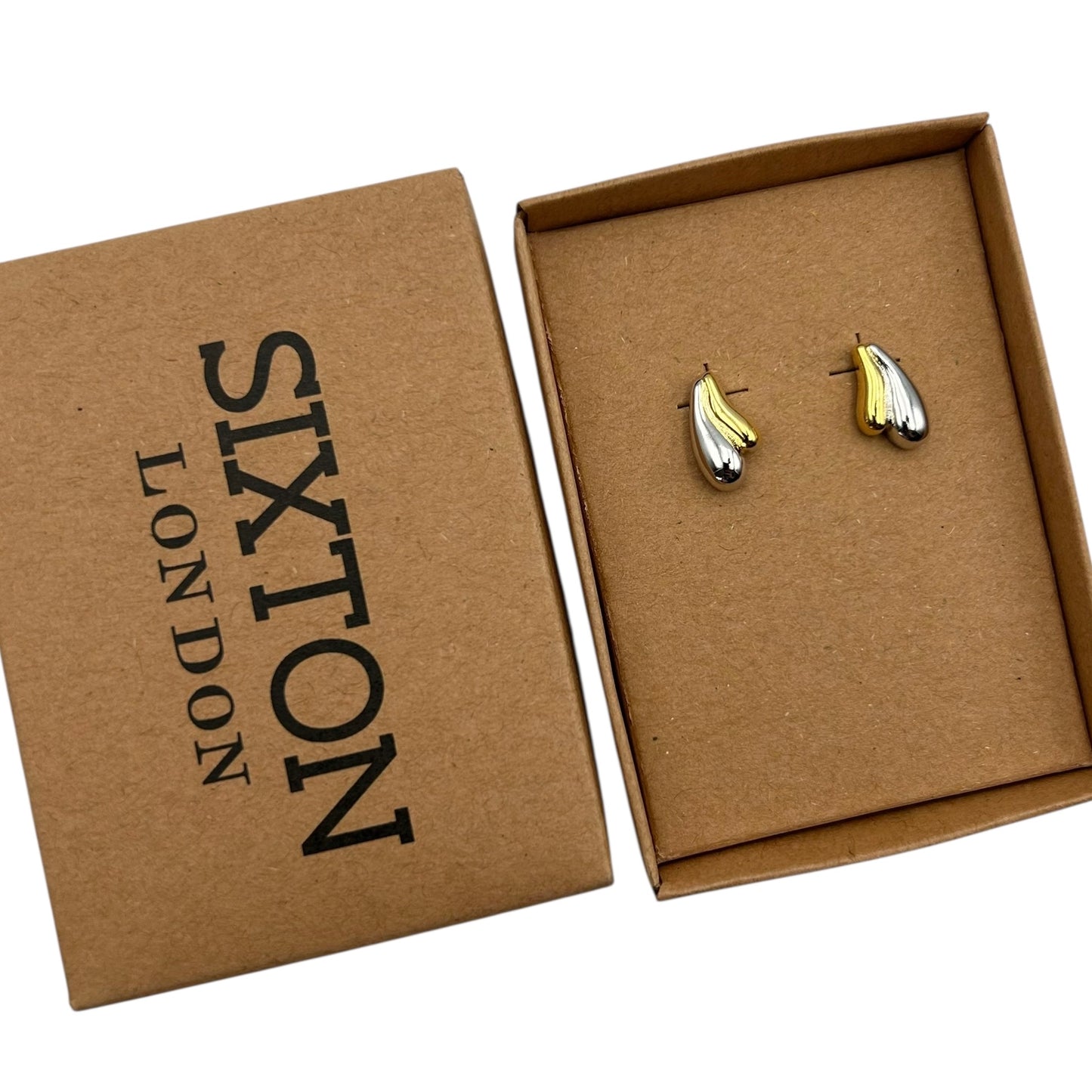 Gold & Silver Droplet necklace