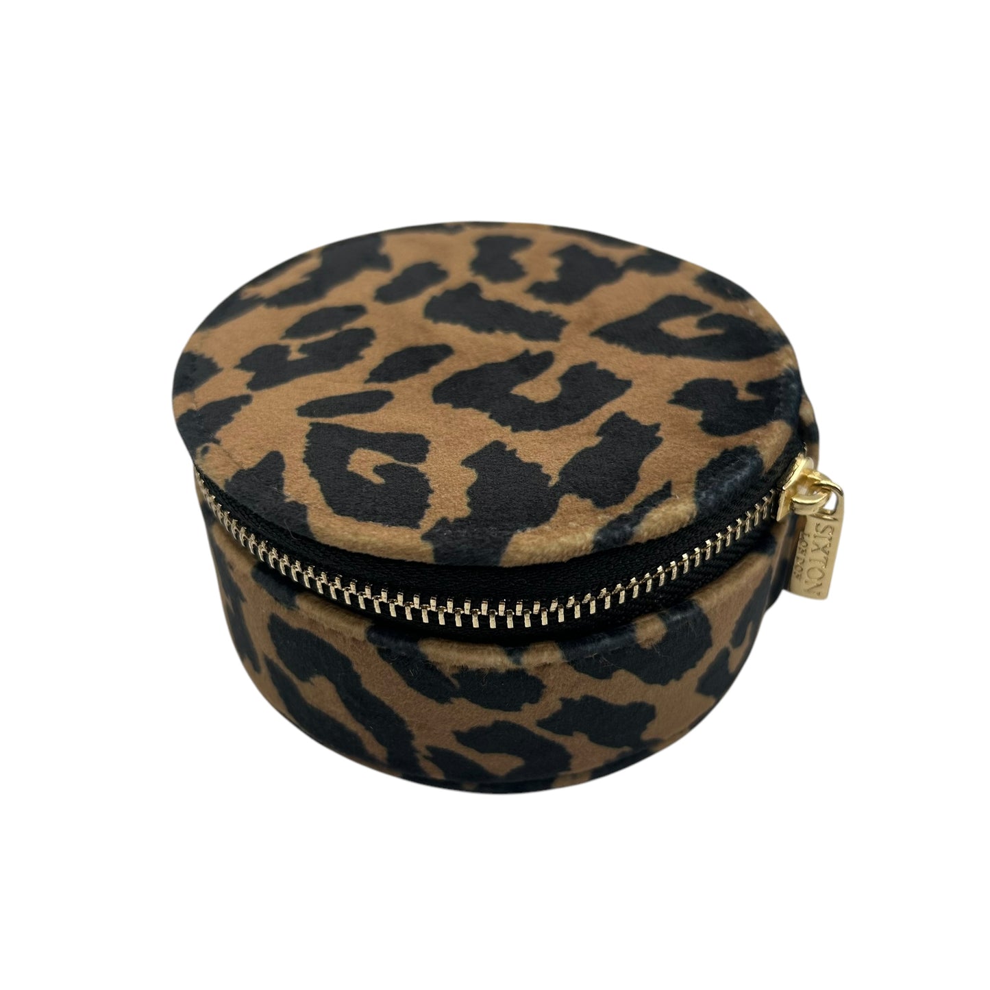Jewellery Travel Pot in leopard print