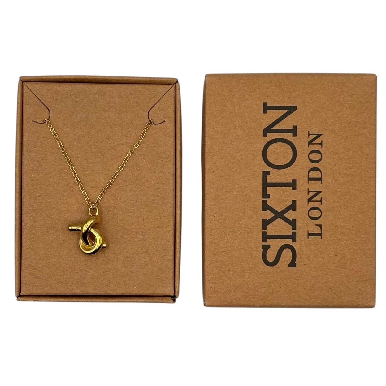 Knot necklace