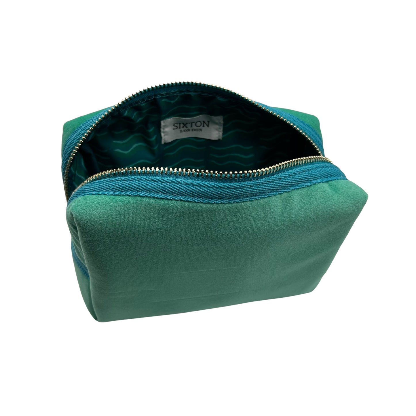 Marine makeup bag & lightning bolt pin