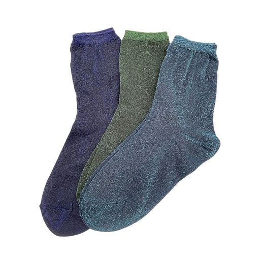 Rio Trio Electric socks set with beaded pin