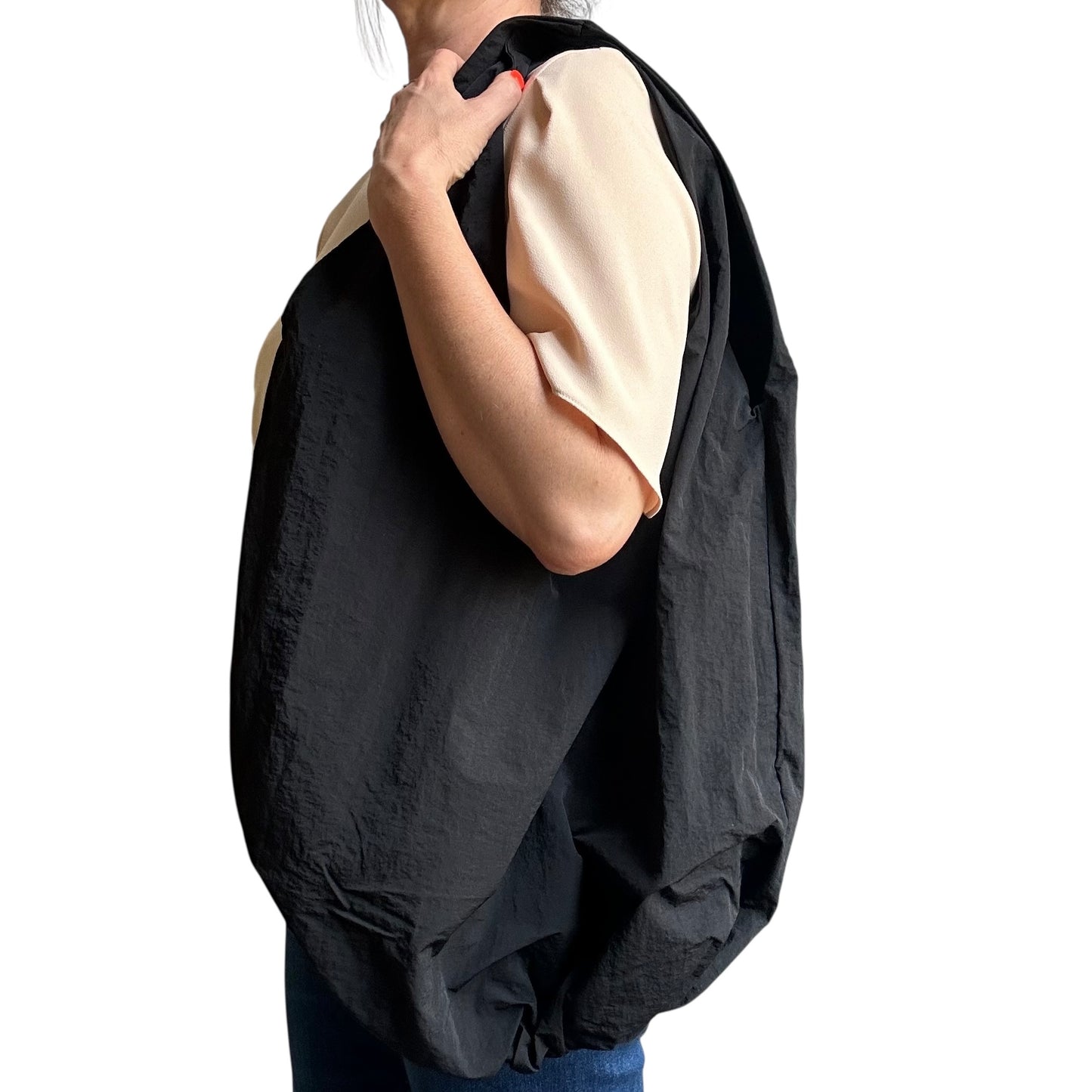 Sintra slouch bag - black