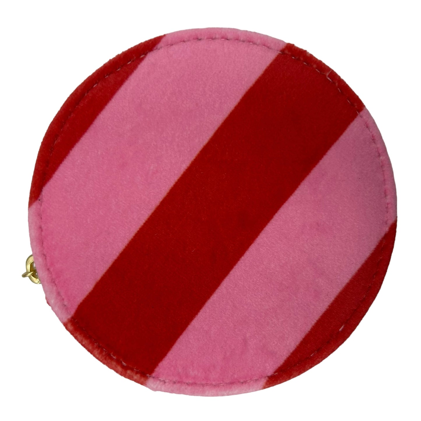Jewellery Travel Pot in pink stripe