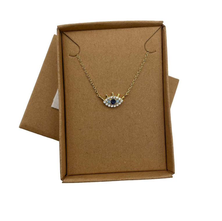 Sparkle eye necklace