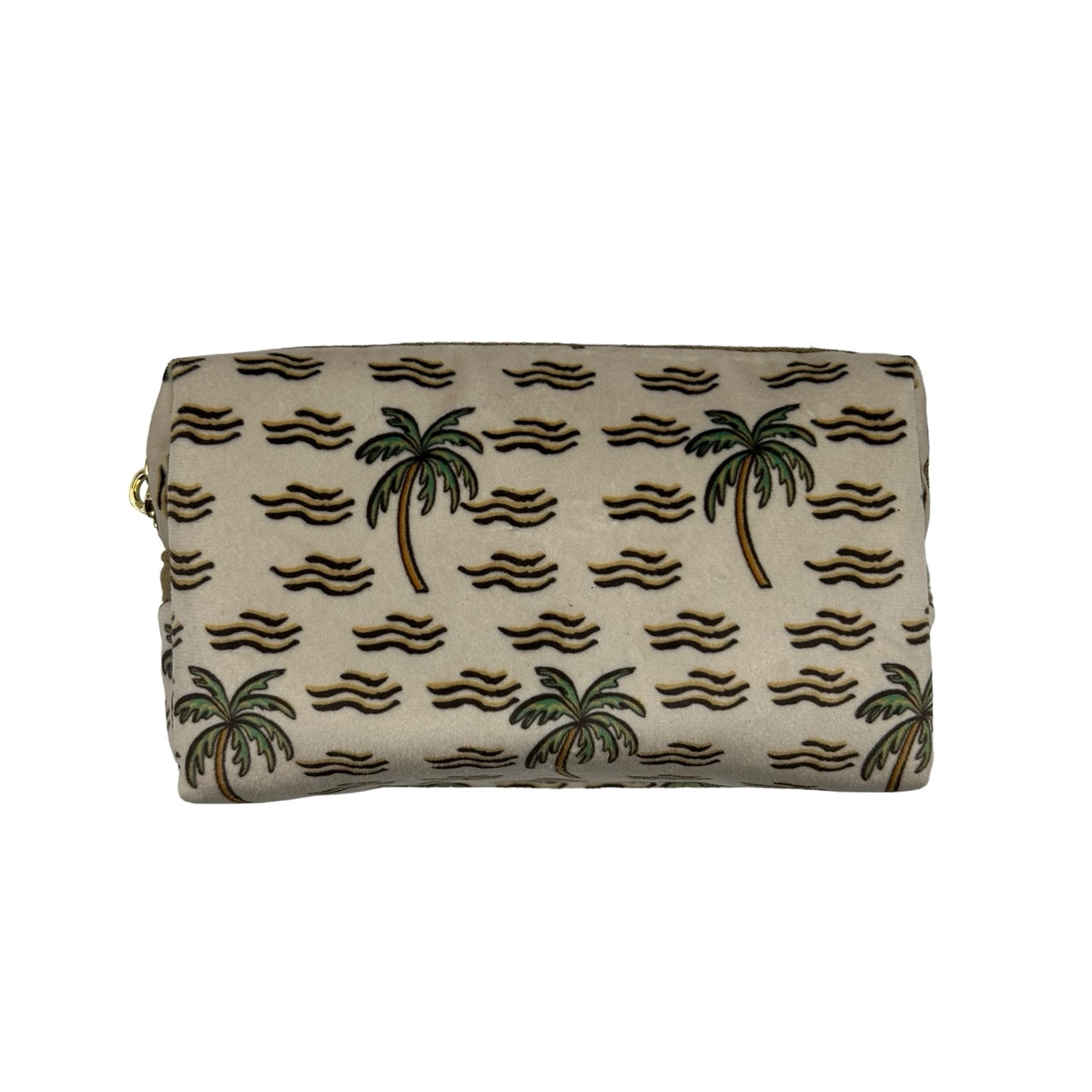 Sand Palm Tree makeup bag (two sizes)