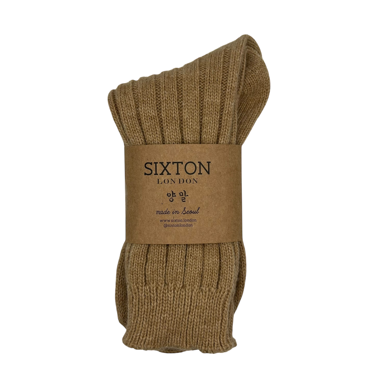 Sofia cashmere blend single socks