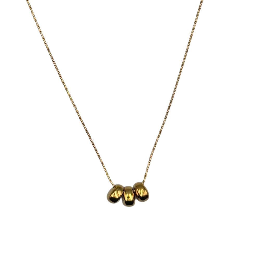 Triple Bead necklace