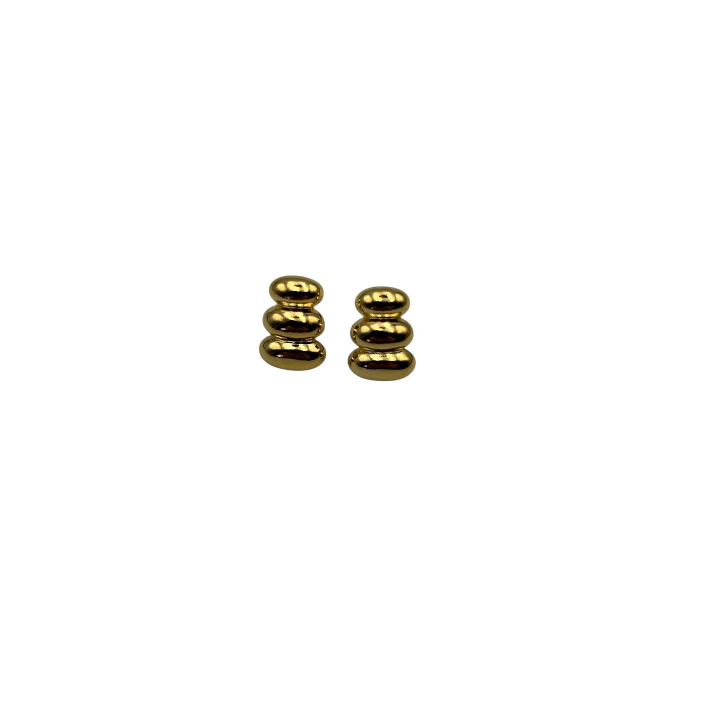 Triple Pebble earrings