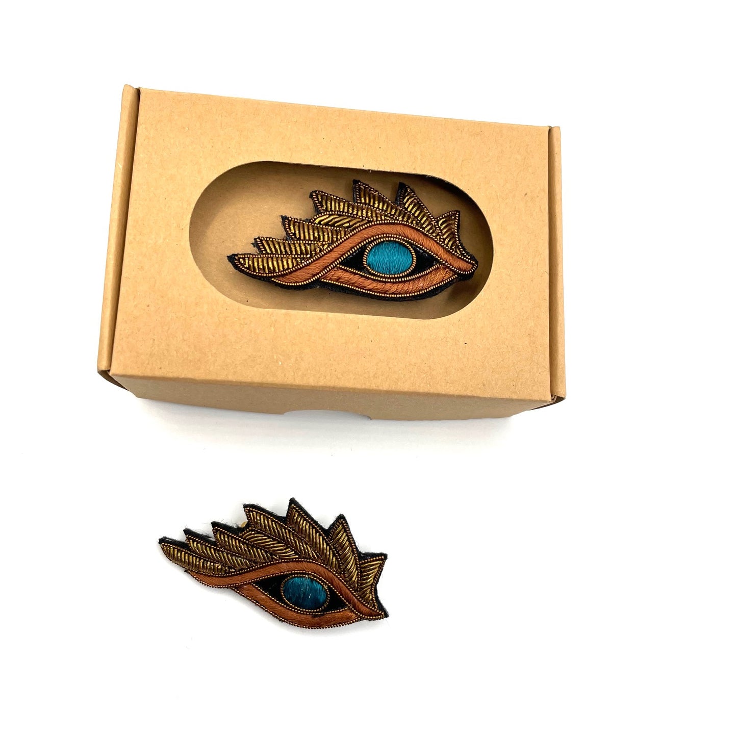 Cleopatra's Eye brooch / pin