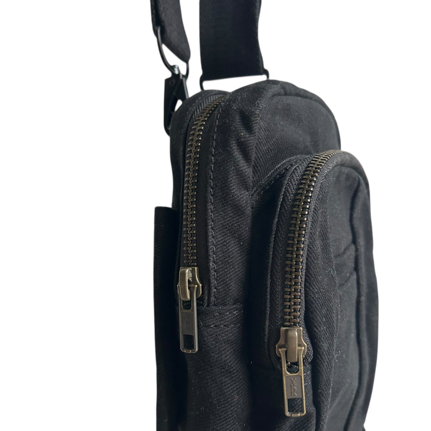 Barcelona bag - black cotton canvas