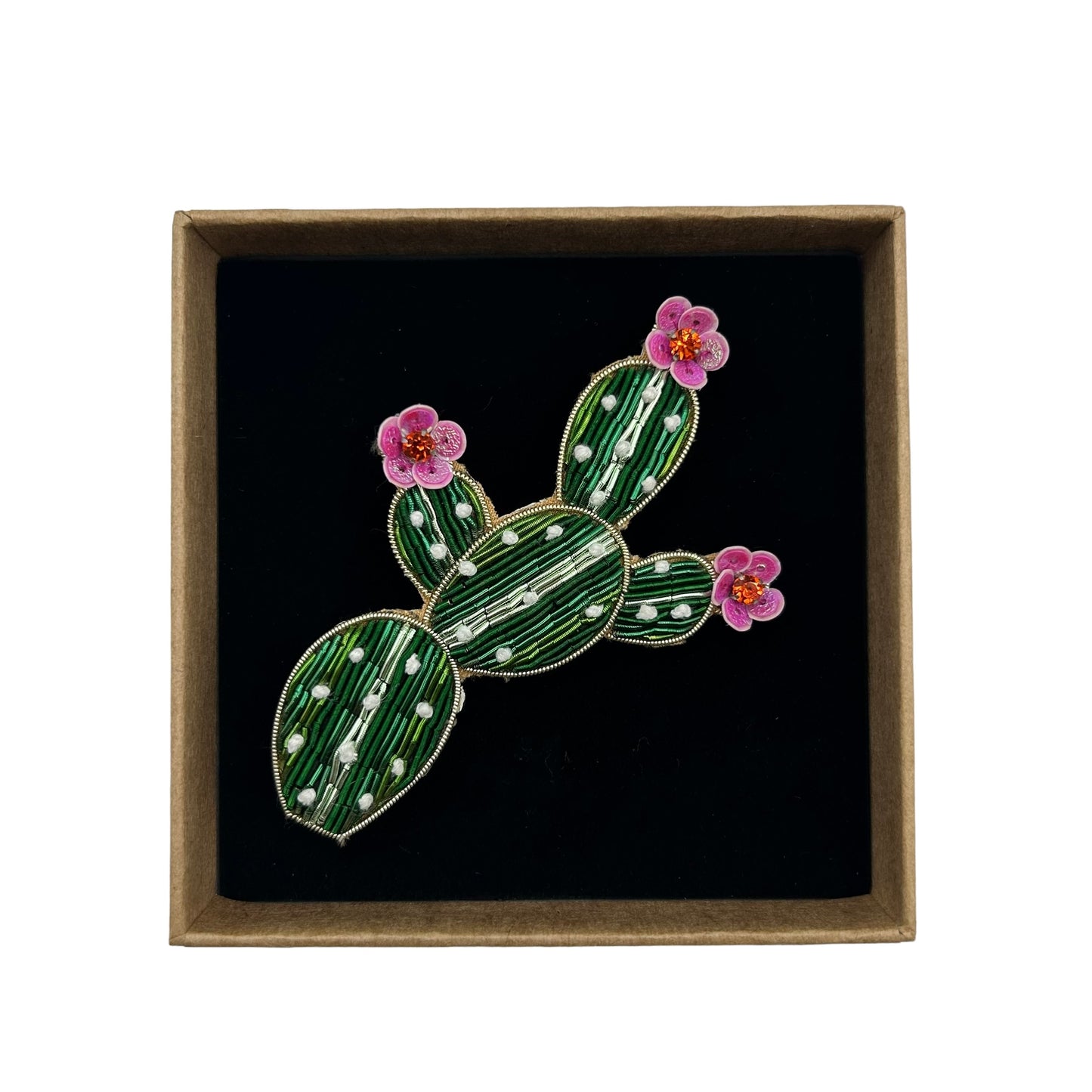 Cactus brooch