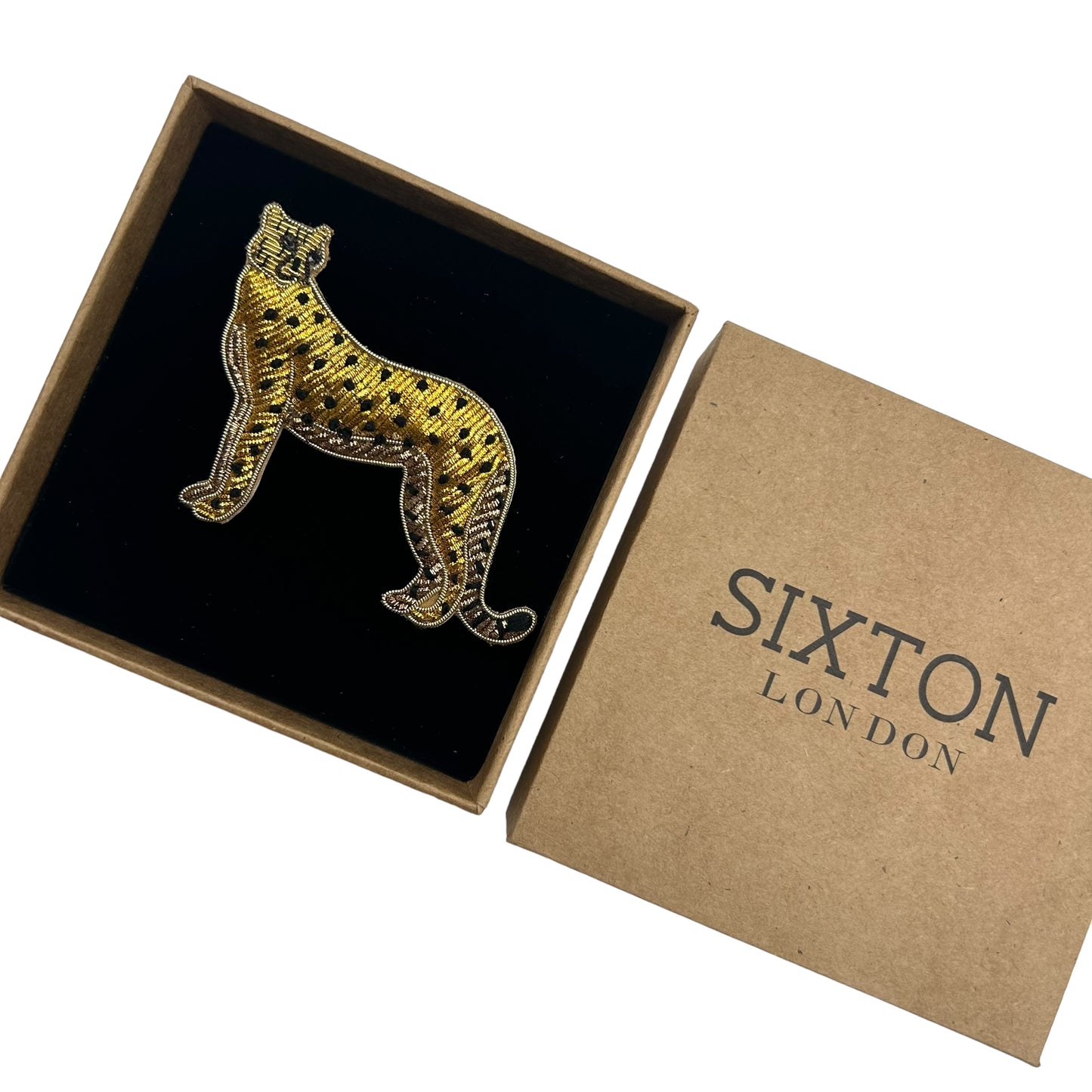 Cheetah brooch / pin