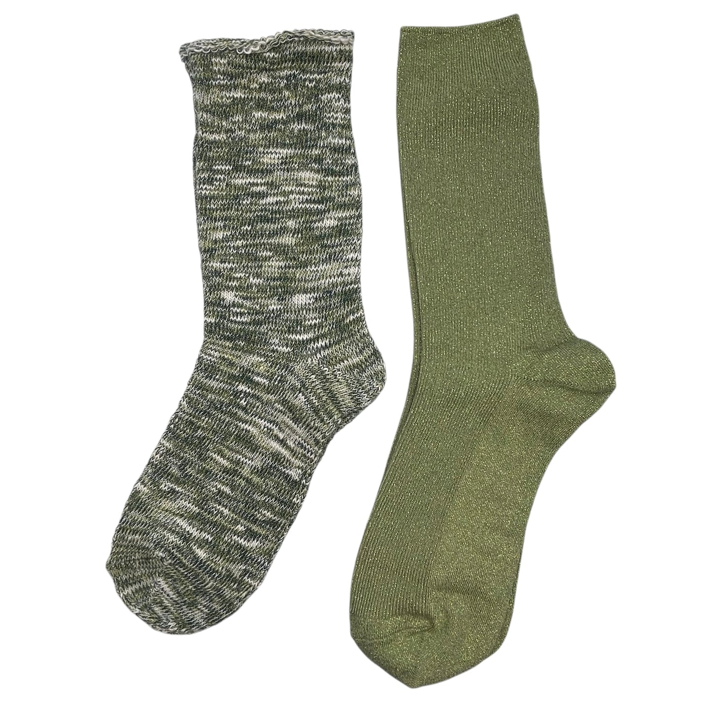 Green Fargo & Pistachio Vegas sock box duo