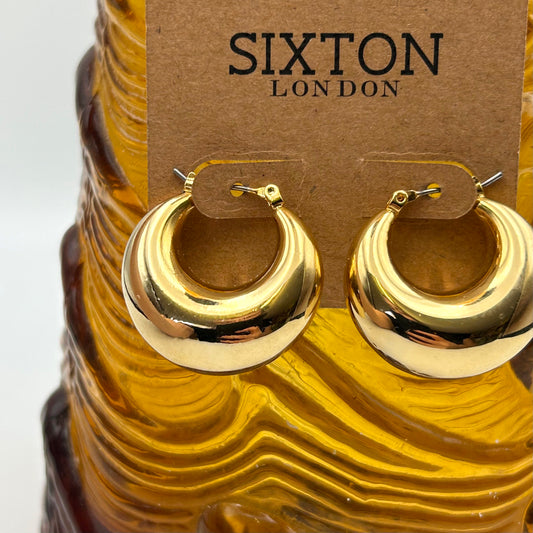Retro Gold Hoop earrings