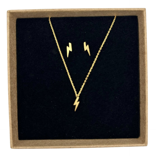 Lightning Bolt Jewellery Set