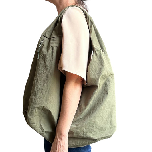 Salcombe zipped bag - khaki