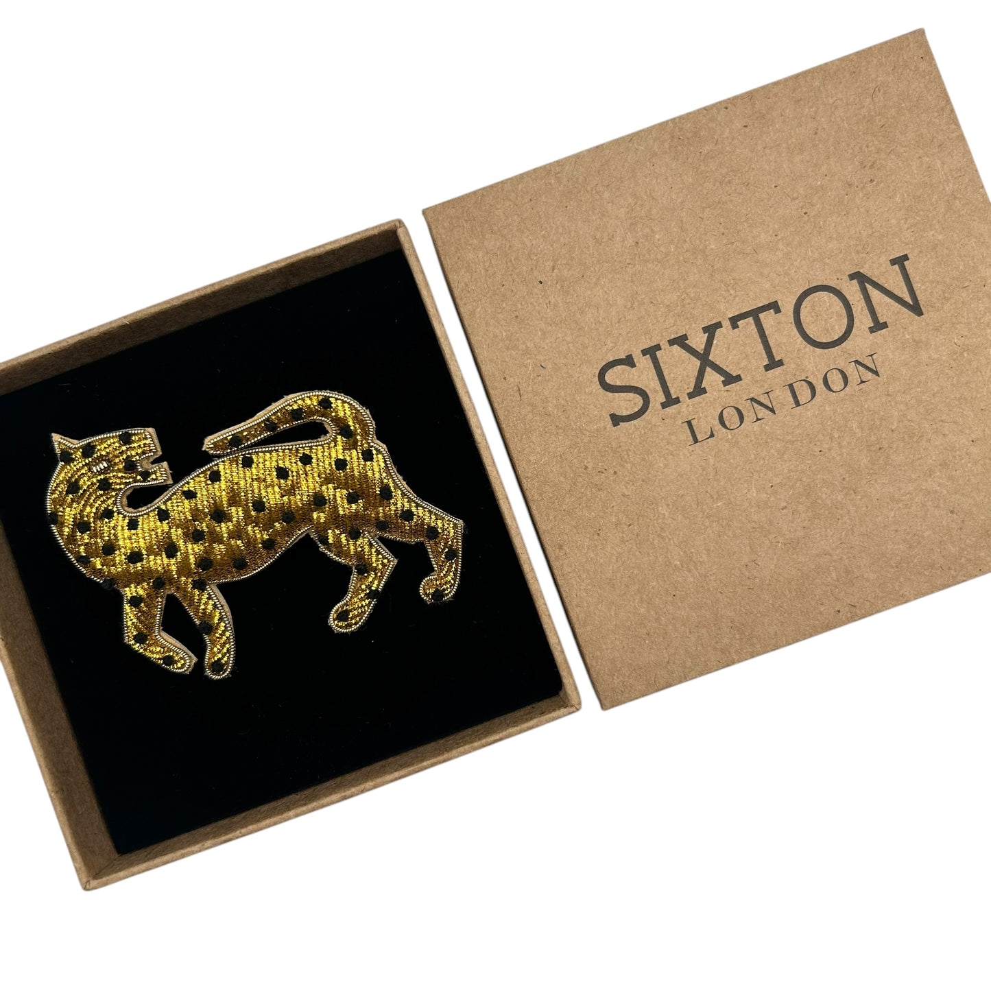 Leopard brooch / pin