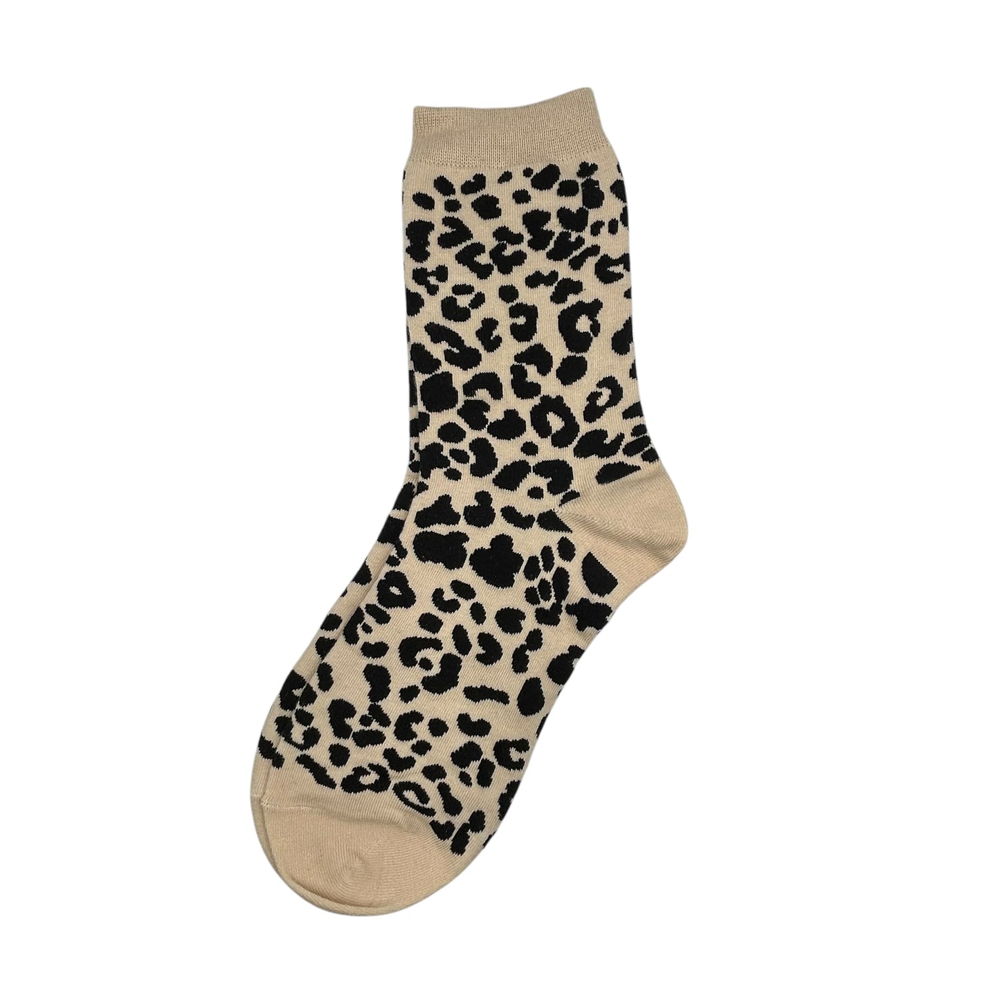 Leopard print socks