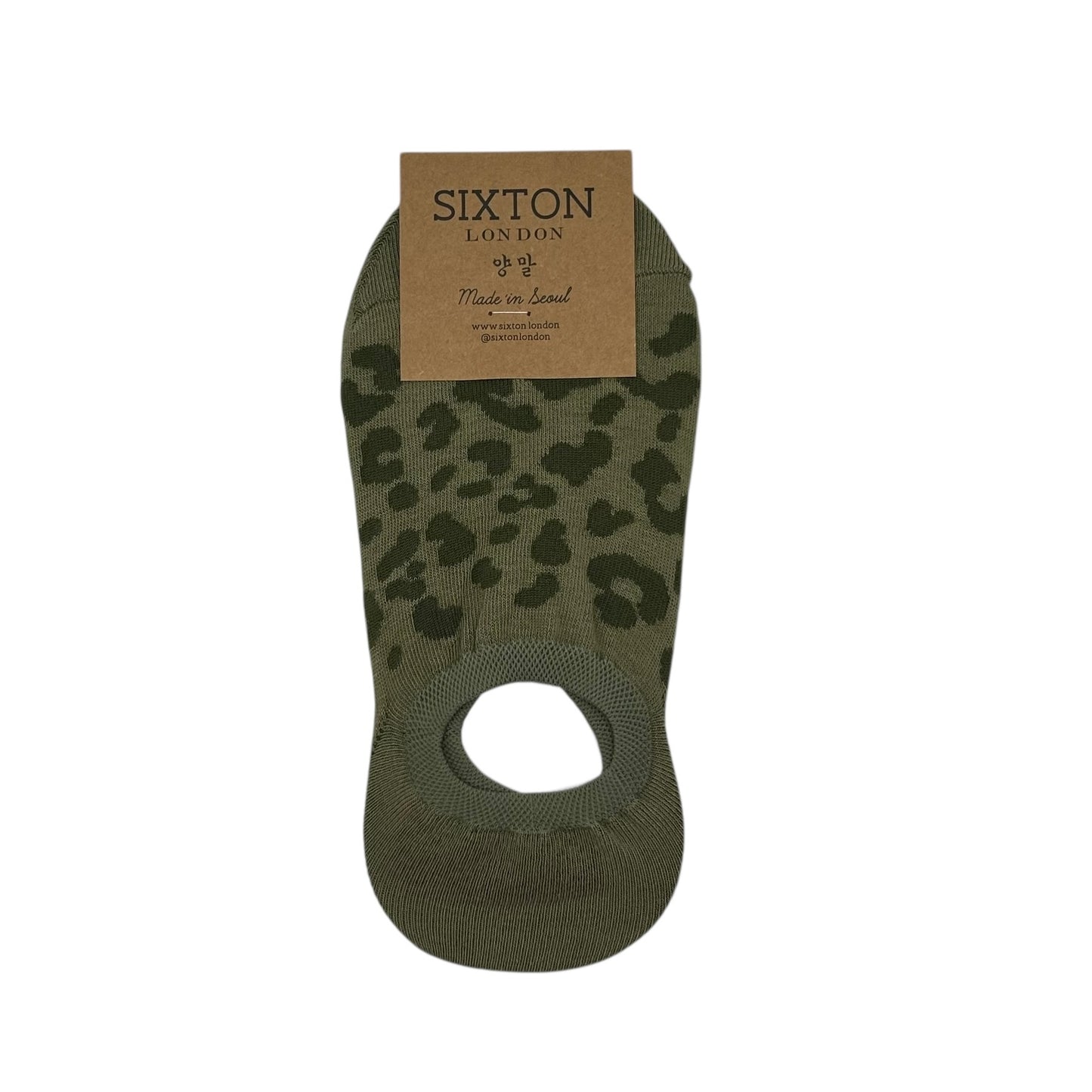 Leopard Trainer socks