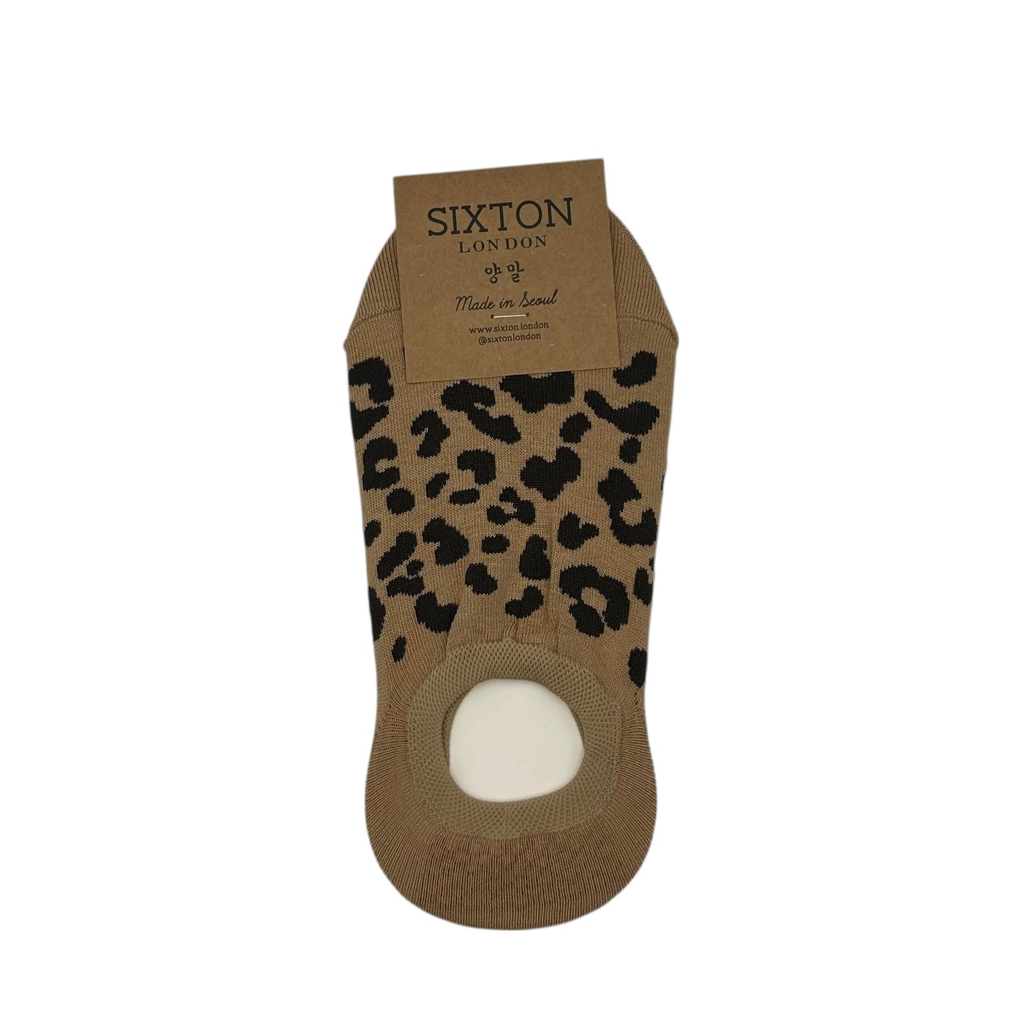 Leopard Trainer socks