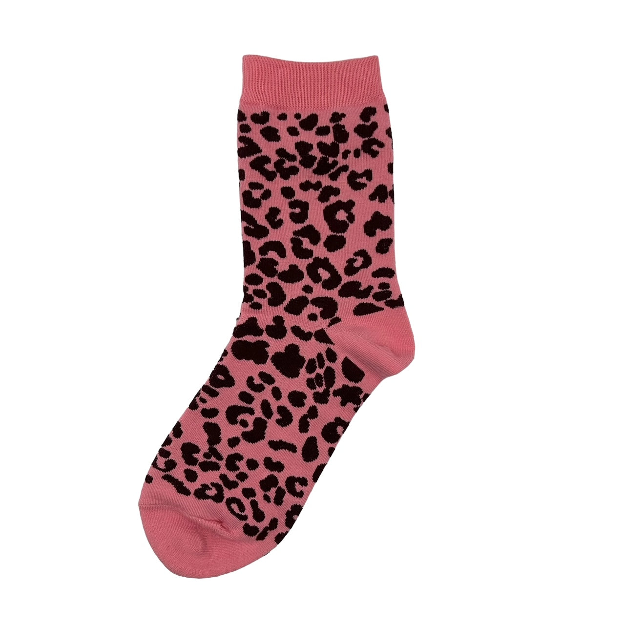 Leopard print socks