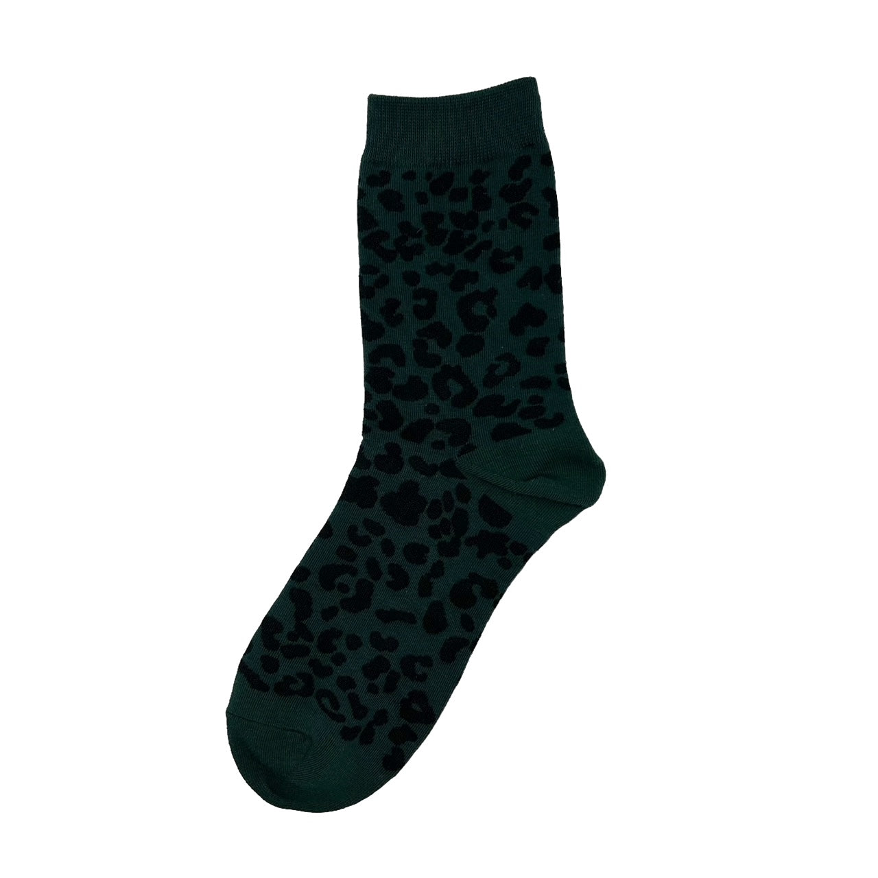 Leopard print socks
