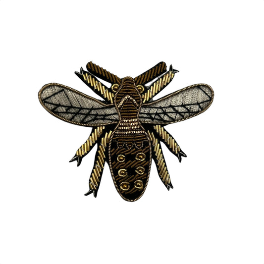 Metallic Insect brooch / pin