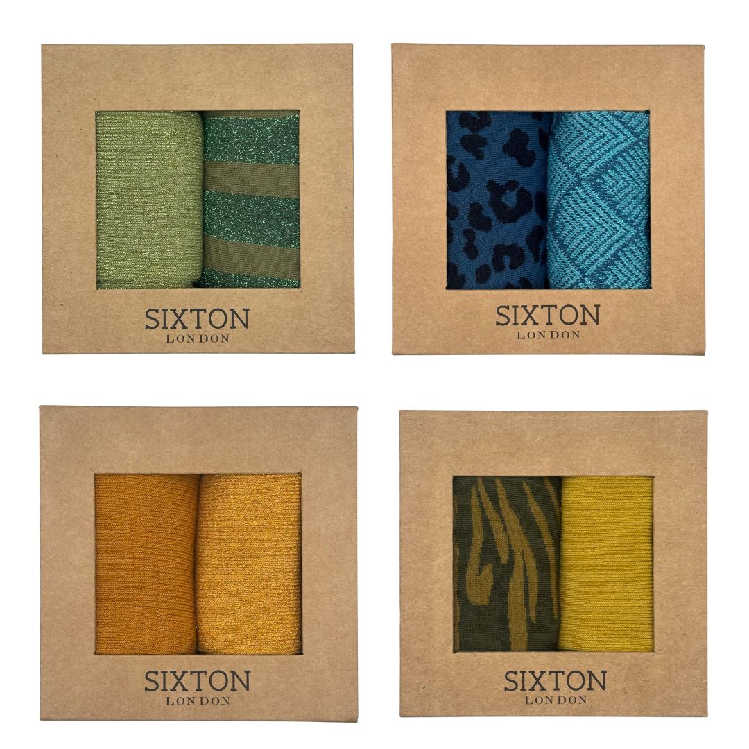 Pick and mix your own sock box duo
