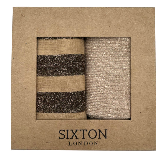 Sand Berlin & Champagne Vegas sock box duo