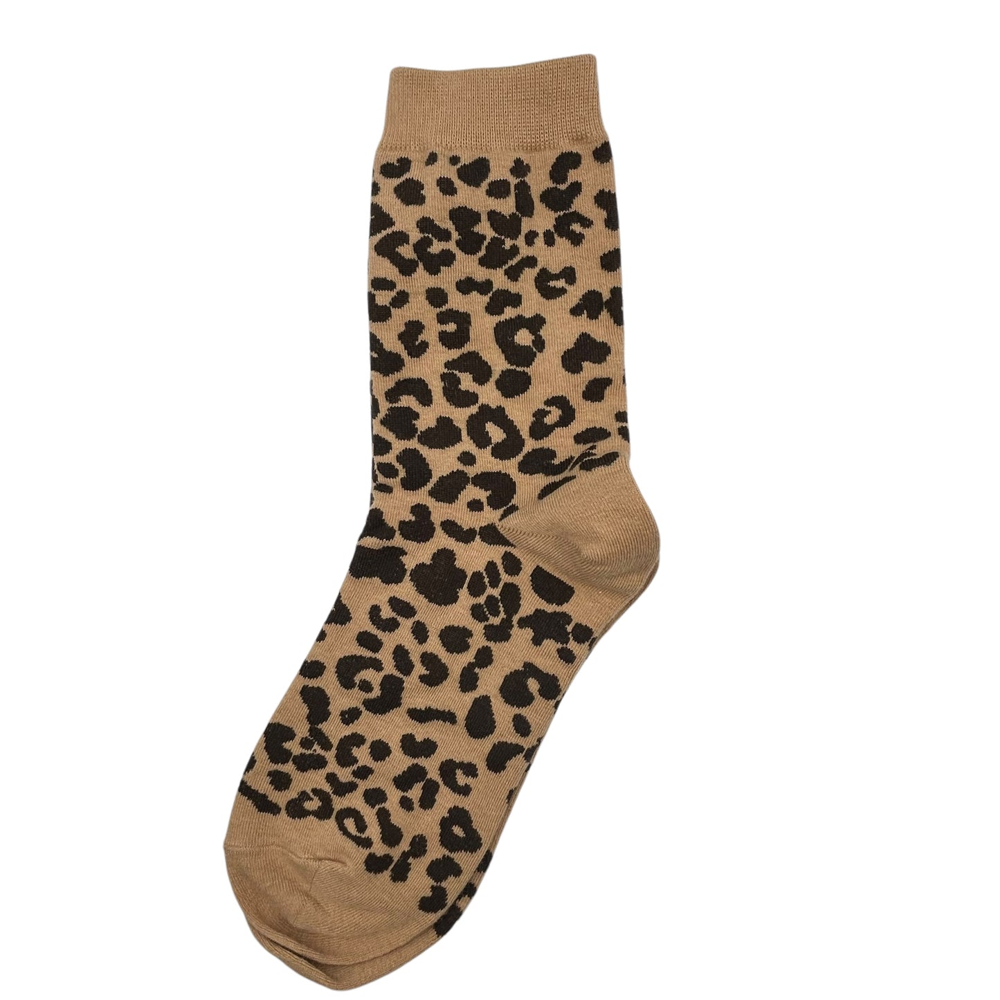 Leopard print socks