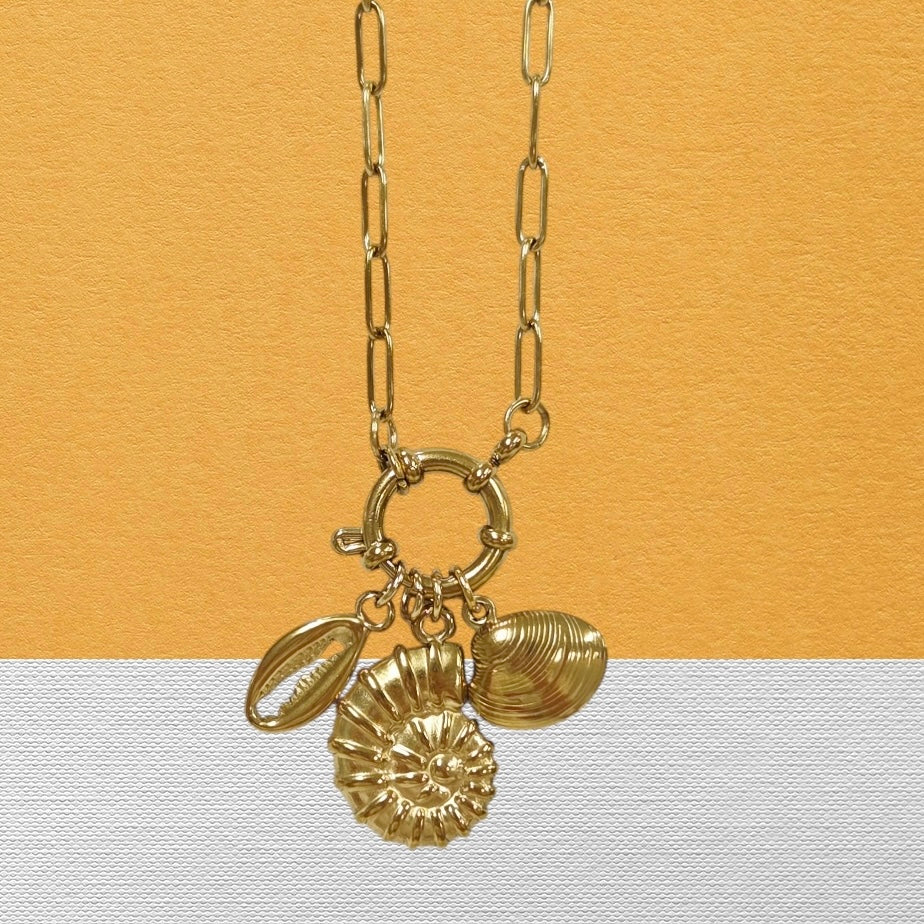 Seashell Charm necklace
