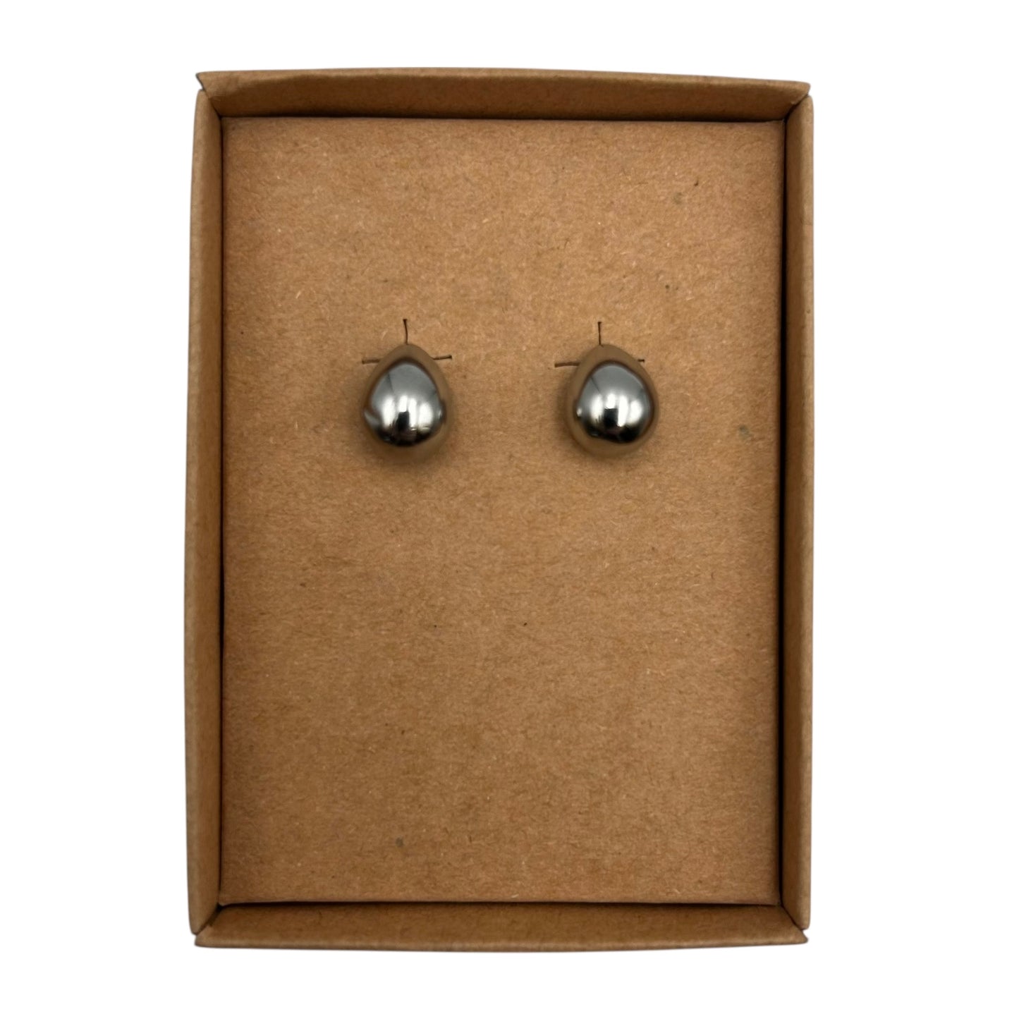 Silver Droplet earrings