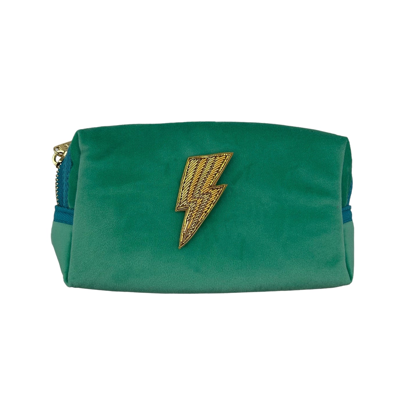Marine makeup bag & lightning bolt pin