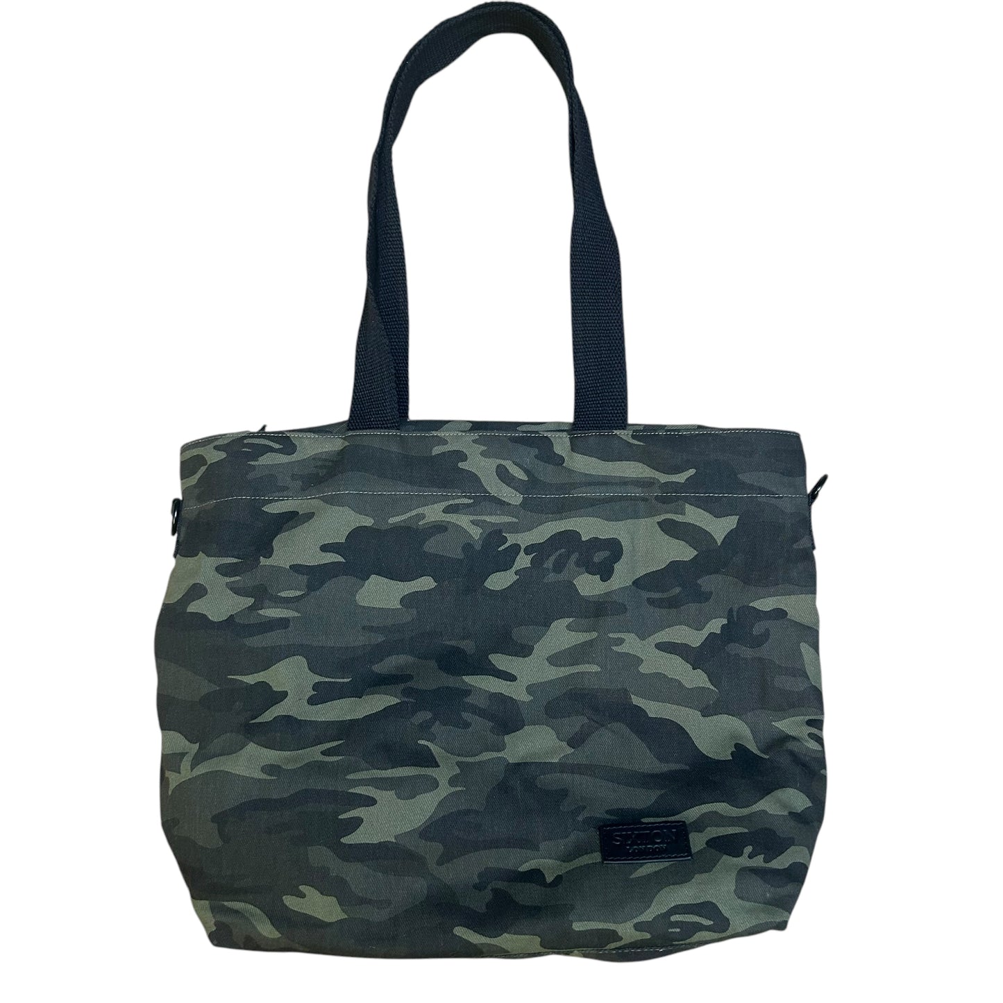 Camo print tote bag - small