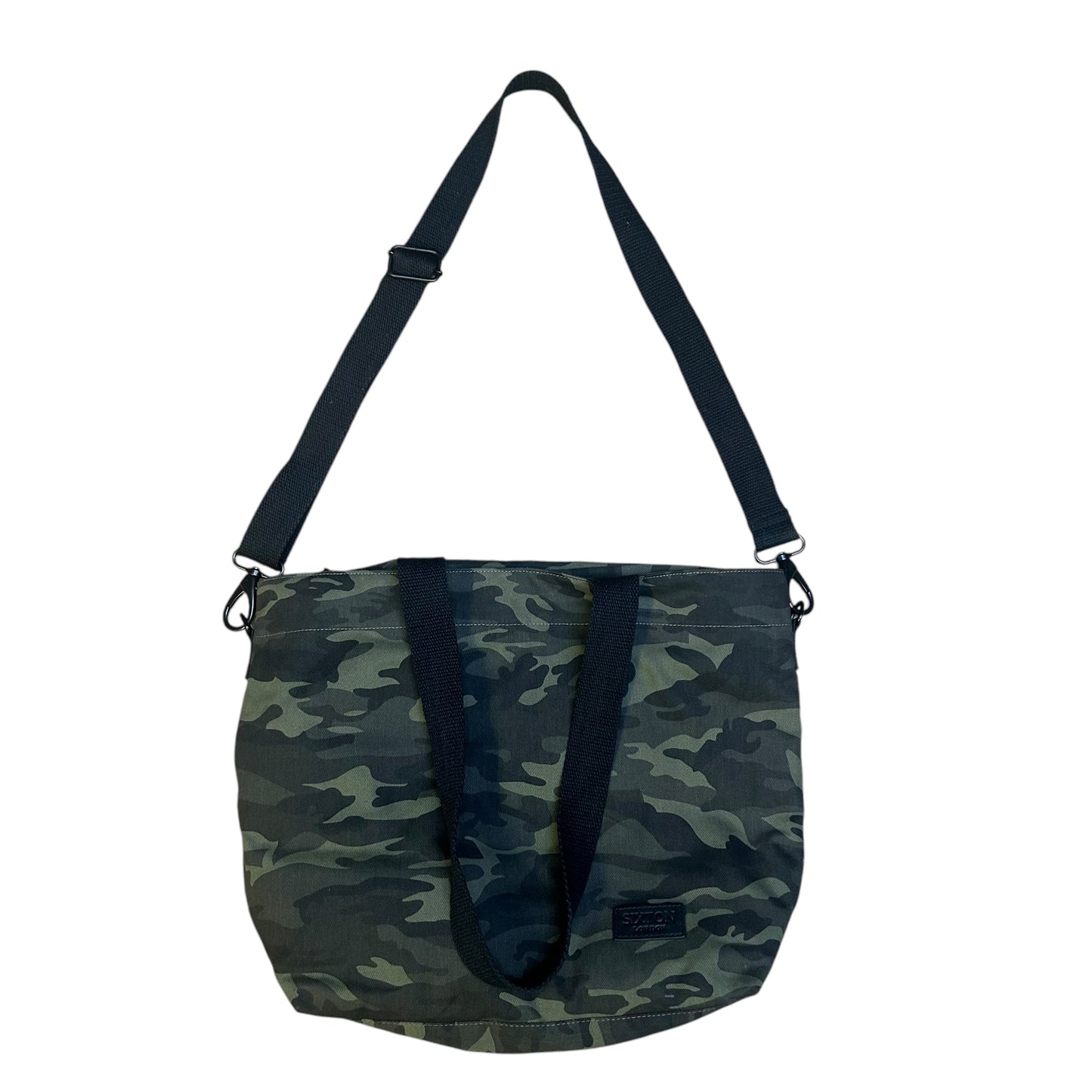 Camo print tote bag - small