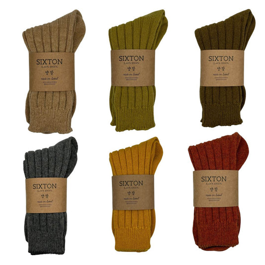 Sofia cashmere blend single socks