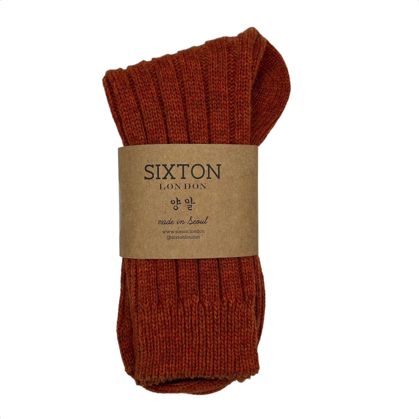 Sofia cashmere blend single socks