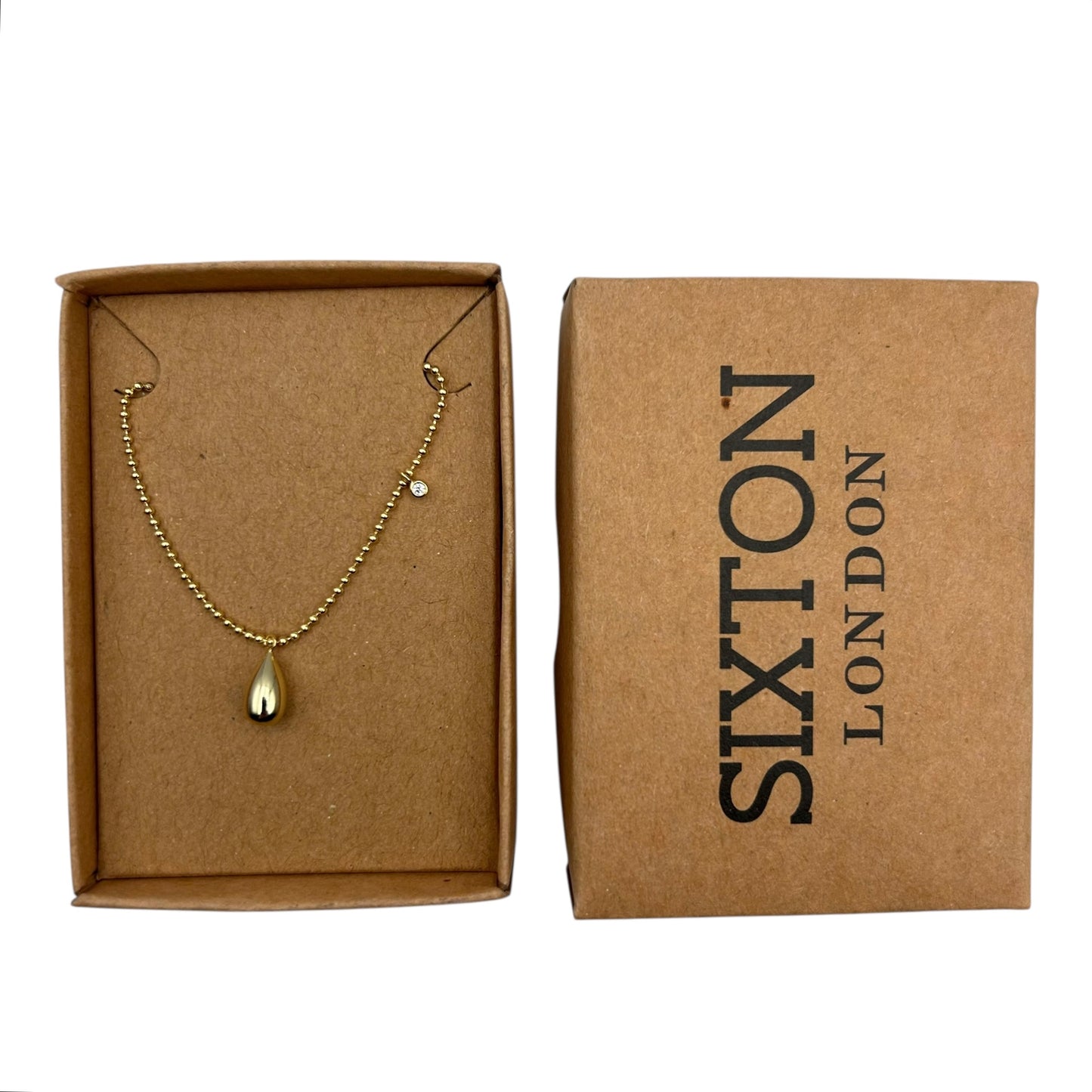 Droplet & Sparkle necklace