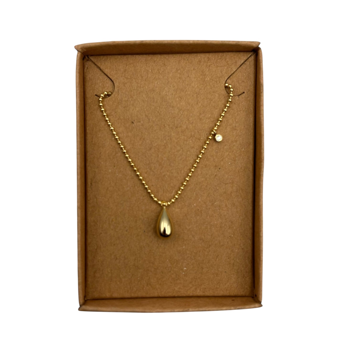 Droplet & Sparkle necklace