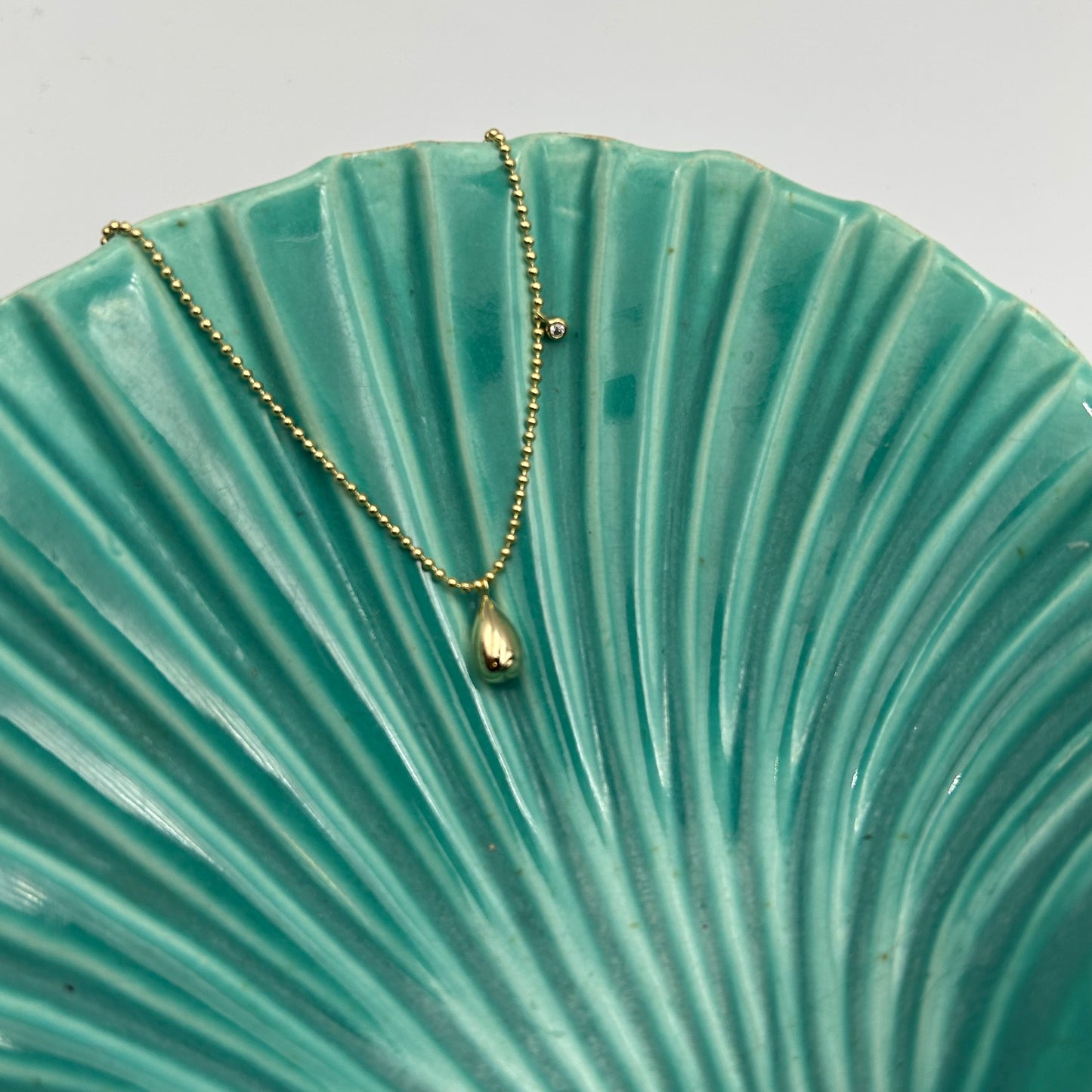 Droplet & Sparkle necklace
