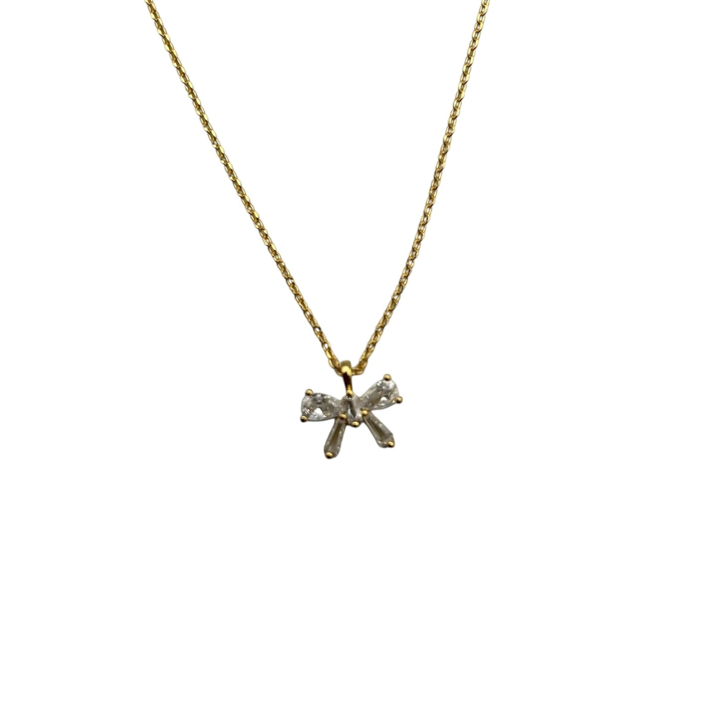 Sparkle Bow necklace