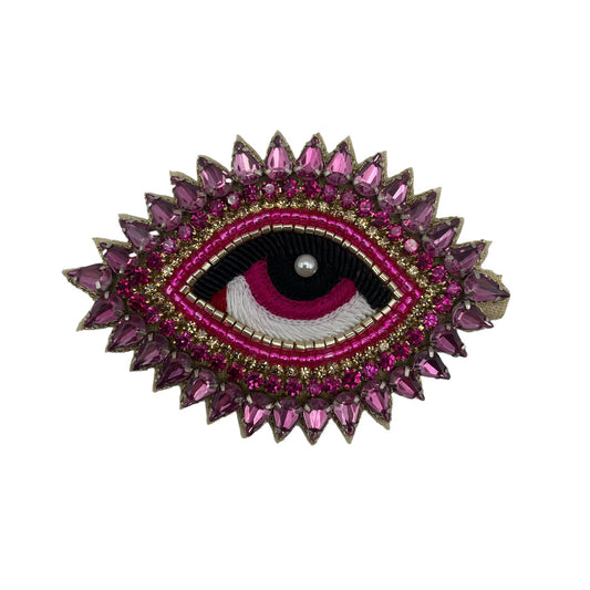 Rose eye pin