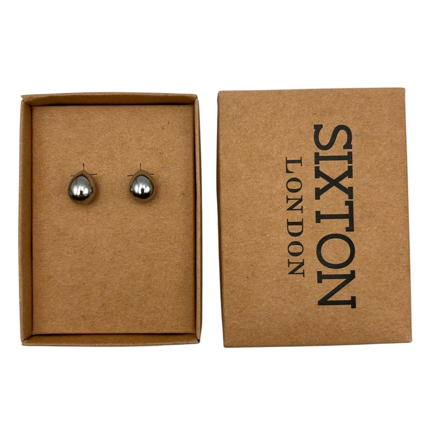 Silver Droplet earrings