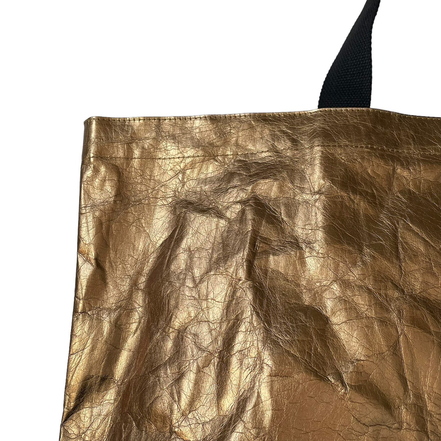 Bronze shopper bag - medium