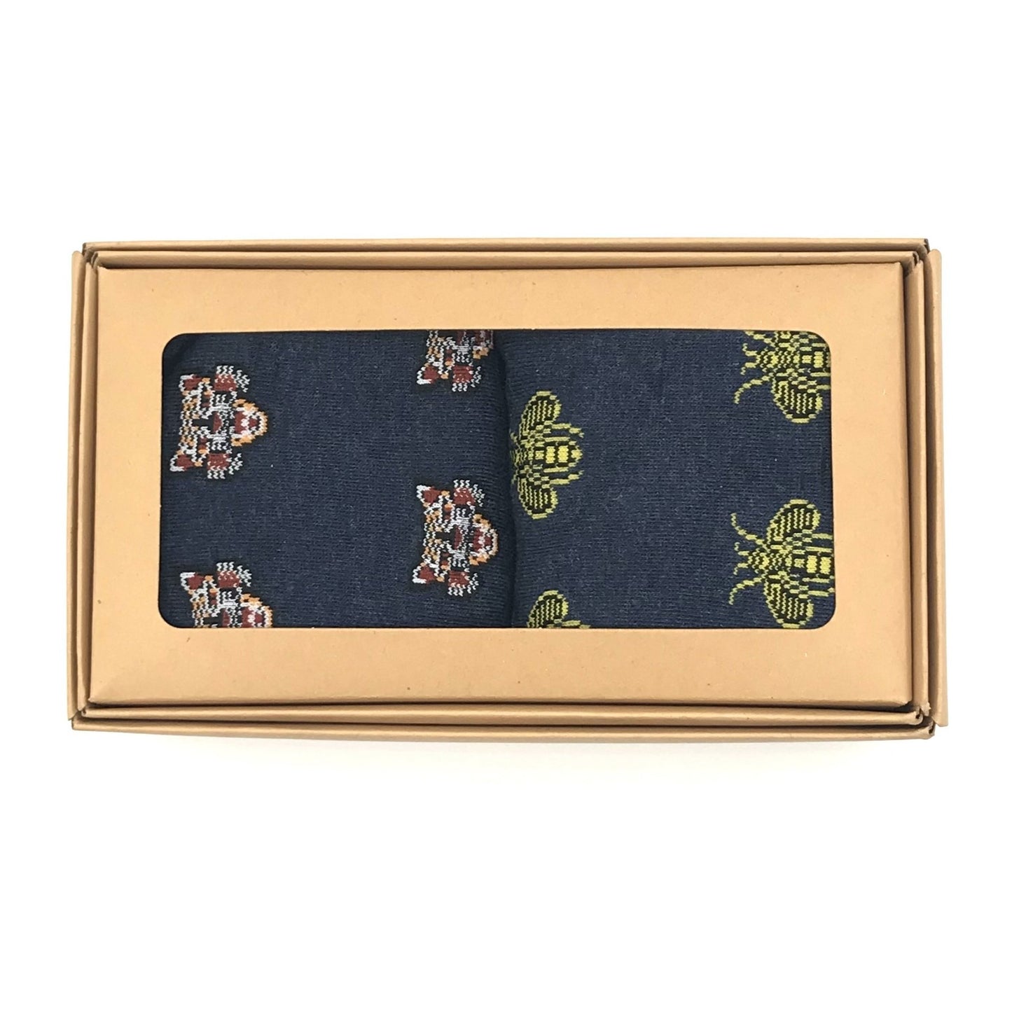 Men's Seoul sock box and pin